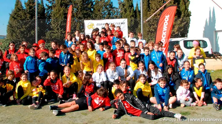 Participantes en el XXIV Campeonato de Atletismo Moncayo La Ribera