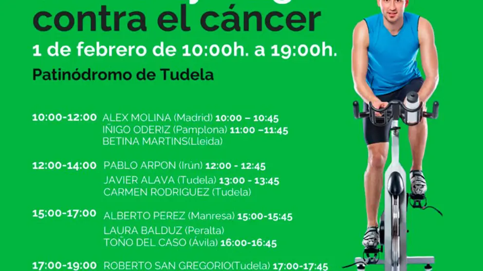 Marat&oacute;n solidario en Tudela &lsquo;Tudela cycling&rsquo;