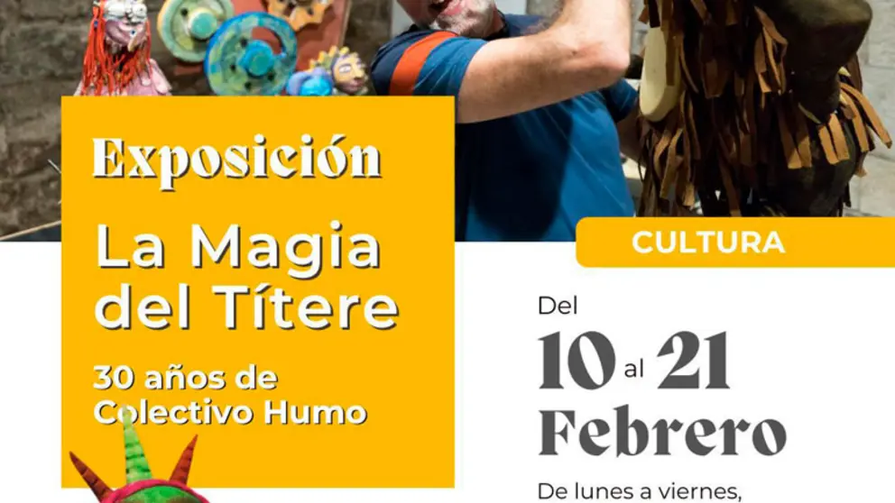 Exposici&oacute;n en Villafranca &lsquo;La Magia del T&iacute;tere 30 a&ntilde;os de Colectivo Humo&rsquo; de Manuel Aliaga Berdonces
