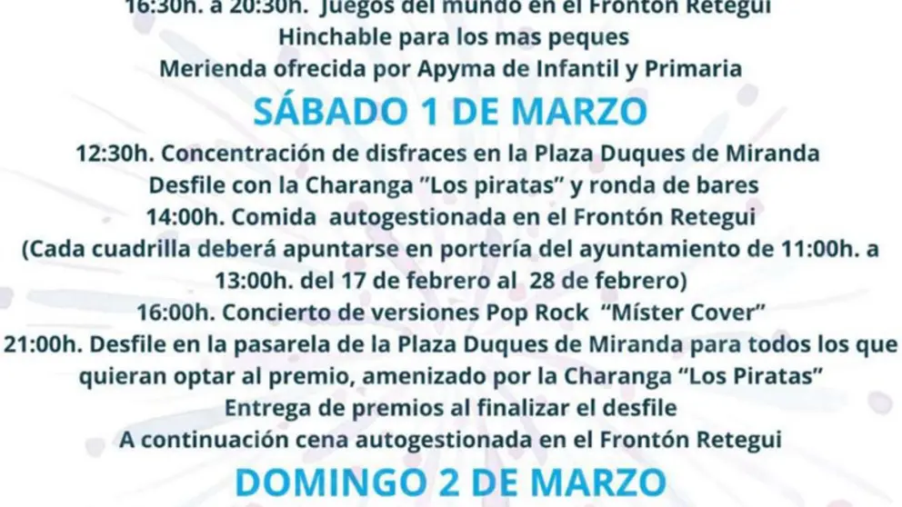 Carnaval 2025 en Cortes