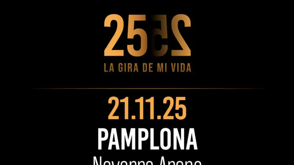 Concierto en Pamplona &lsquo;La Gira de Mi Vida&rsquo; de Antonio Orozco