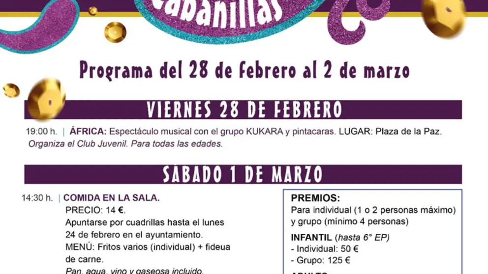 Carnaval 2025 en Cabanillas