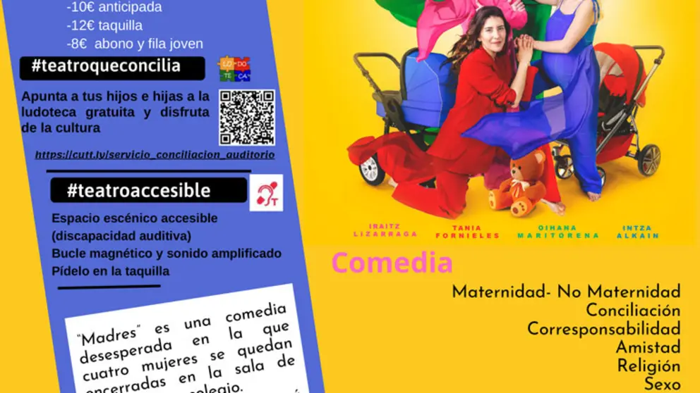 Teatro en Ribaforada &lsquo;Madres&rsquo;