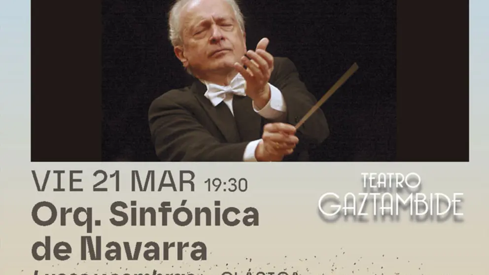 Concierto en Tudela &lsquo;Luces y sombras&rsquo; de la Orquesta Sinf&oacute;nica de Navarra