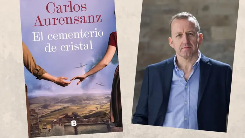 Encuentro en Cintru&eacute;nigo con Carlos Aurensanz para comentar su libro &lsquo;El cementerio de cristal&rsquo;