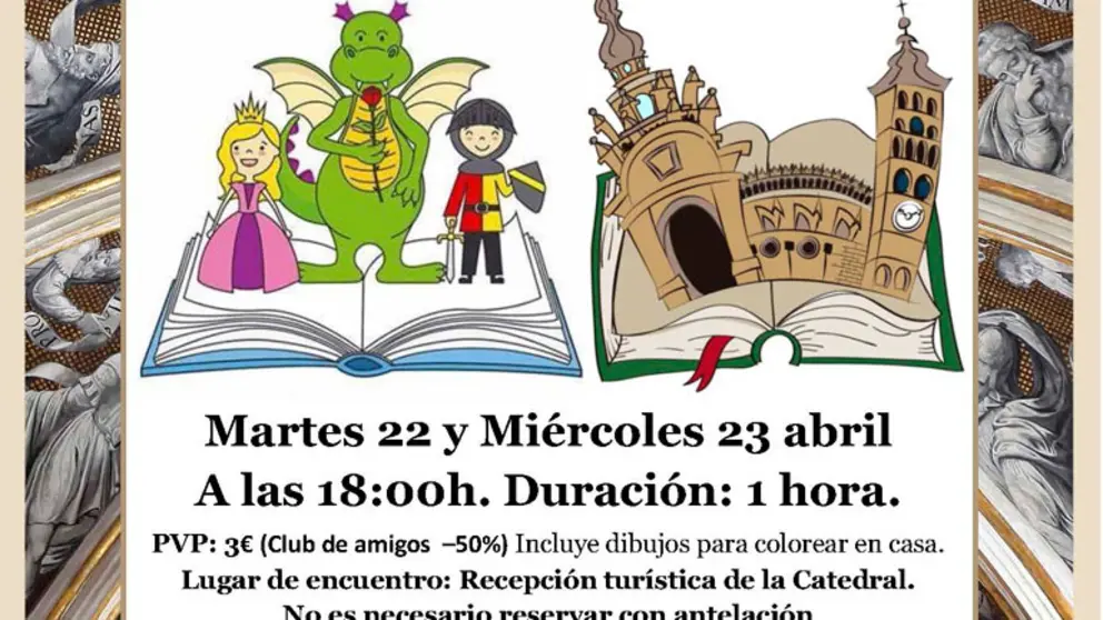 Taller en Tarazona &lsquo;Tarazona en Familia San Jorge y el Drag&oacute;n&rsquo;