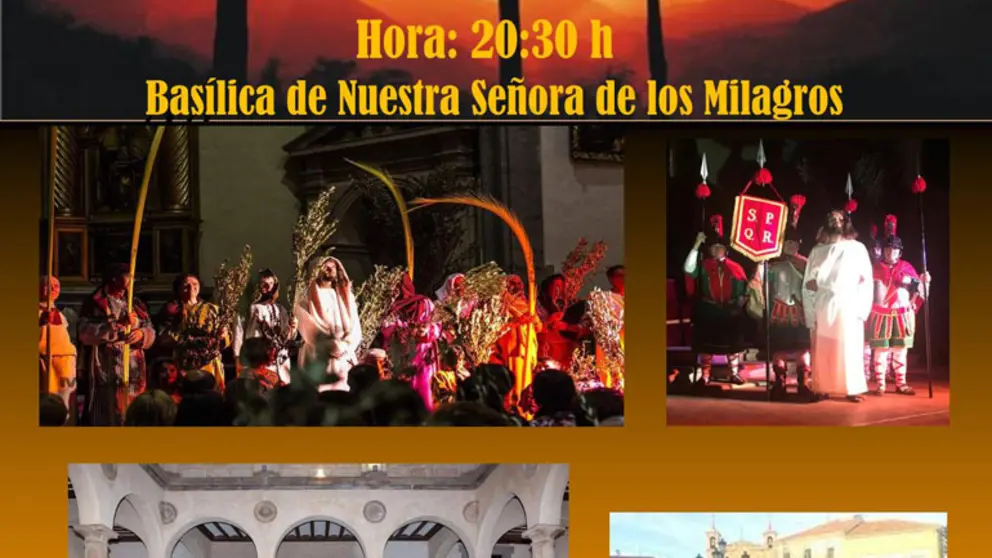 Concierto en &Aacute;greda de Semana Santa con escenas de la Pasi&oacute;n del Se&ntilde;or