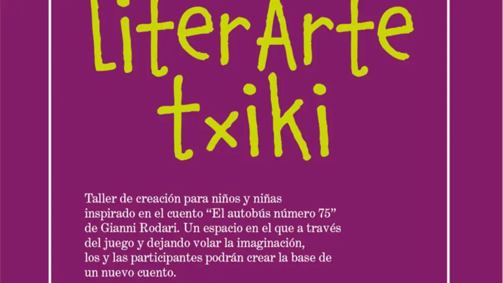 Taller infantil de creaci&oacute;n en Tudela &lsquo;El autob&uacute;s n&uacute;mero 75&rsquo;