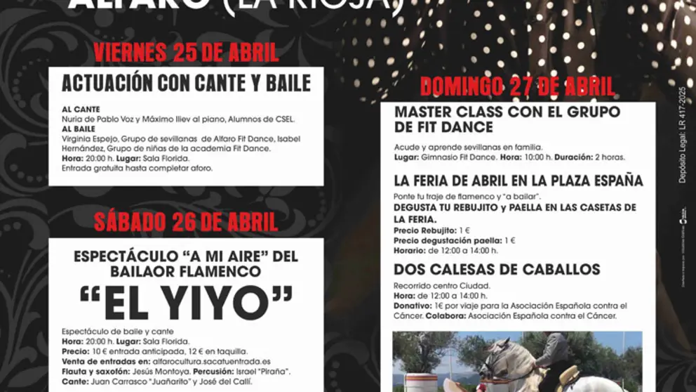 V Jornadas Flamencas de Alfaro 2025