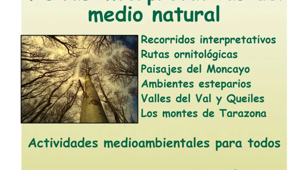 Visitas interpretativas en Tarazona &lsquo;Descubre el medio natural&rsquo;