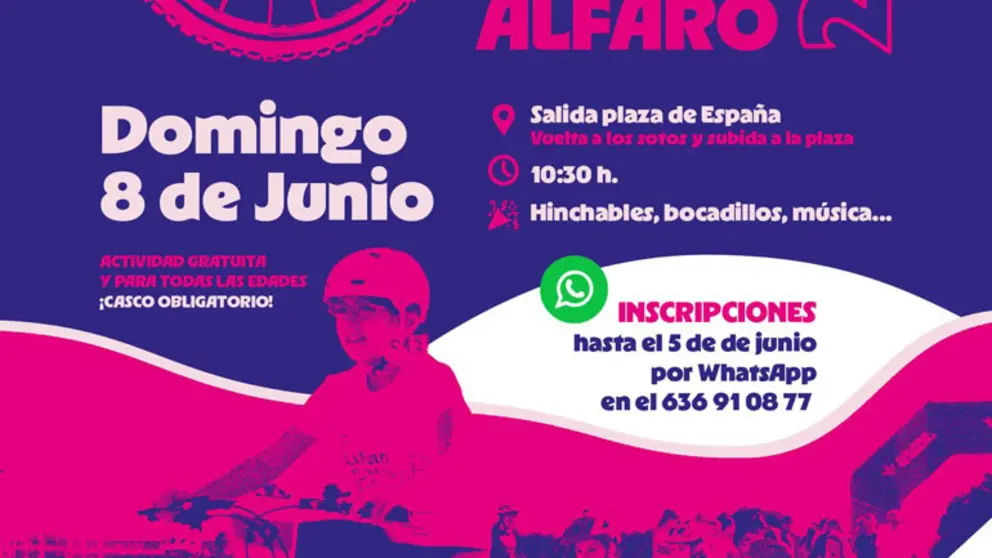 D&iacute;a de la Bici en Alfaro 2025