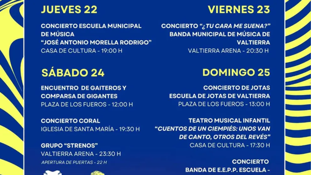 Fin de Semana de la M&uacute;sica en Valtierra 2025