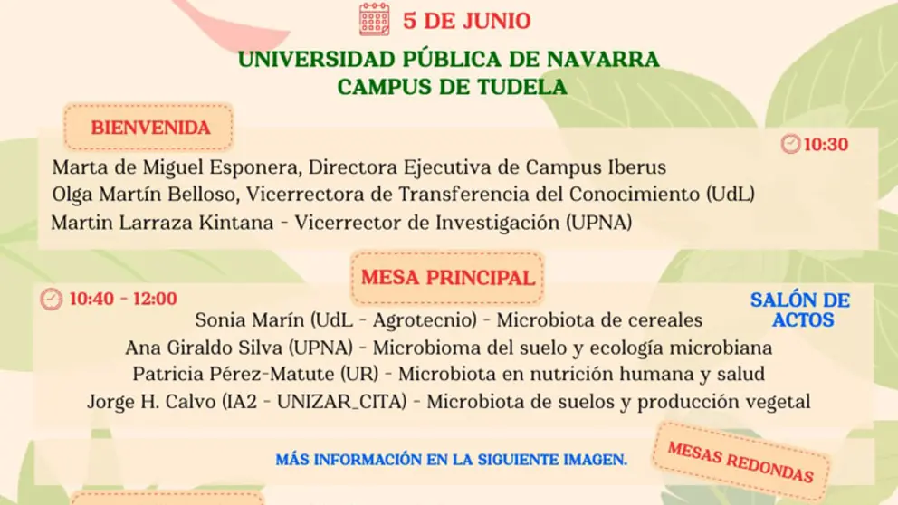 Jornadas Agroalimentarias Iberus en Tudela 2025