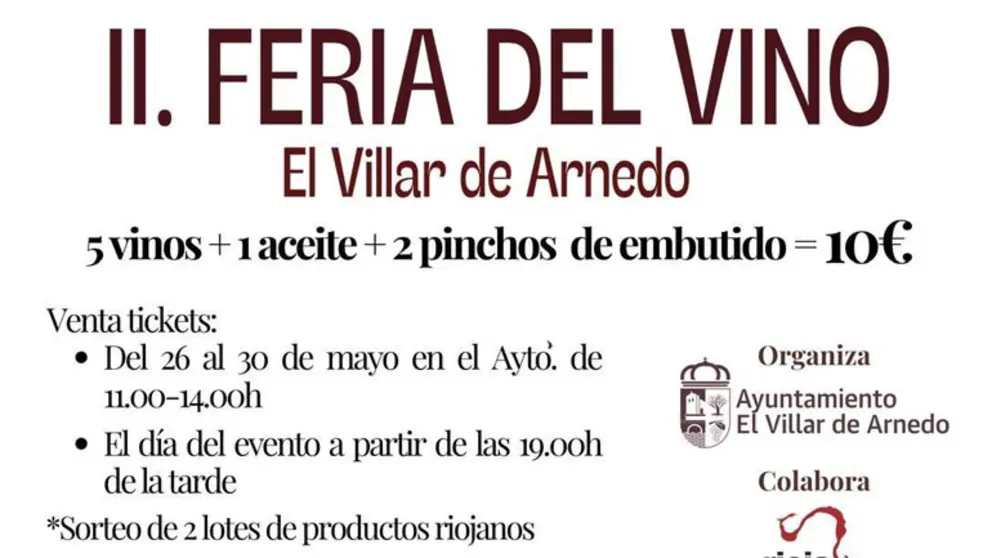 II Feria de Vinos de El Villar de Arnedo 2025