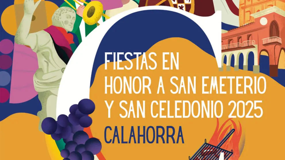 Programa de las Fiestas&nbsp;patronales de Calahorra 2025 en honor a San Emeterio y San Celedonio