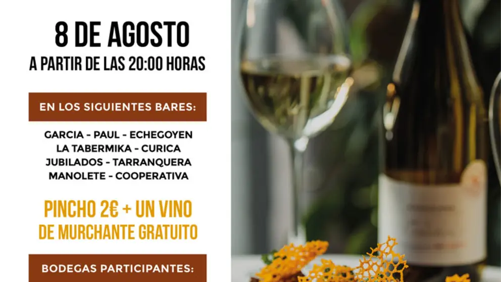 Noche de Vino y Tapas en Murchante 2025