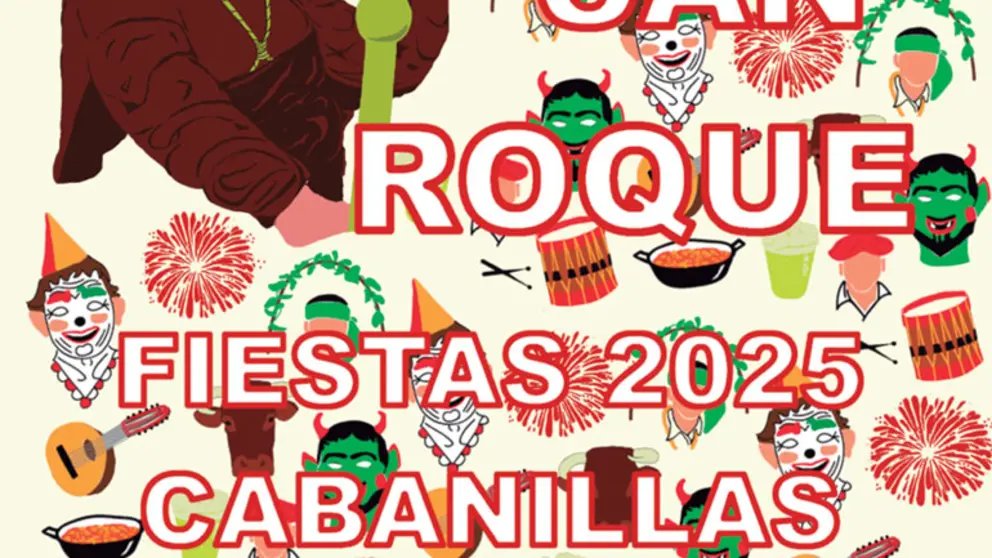 Programa de las Fiestas&nbsp;patronales de Cabanillas 2025 en honor a San Roque