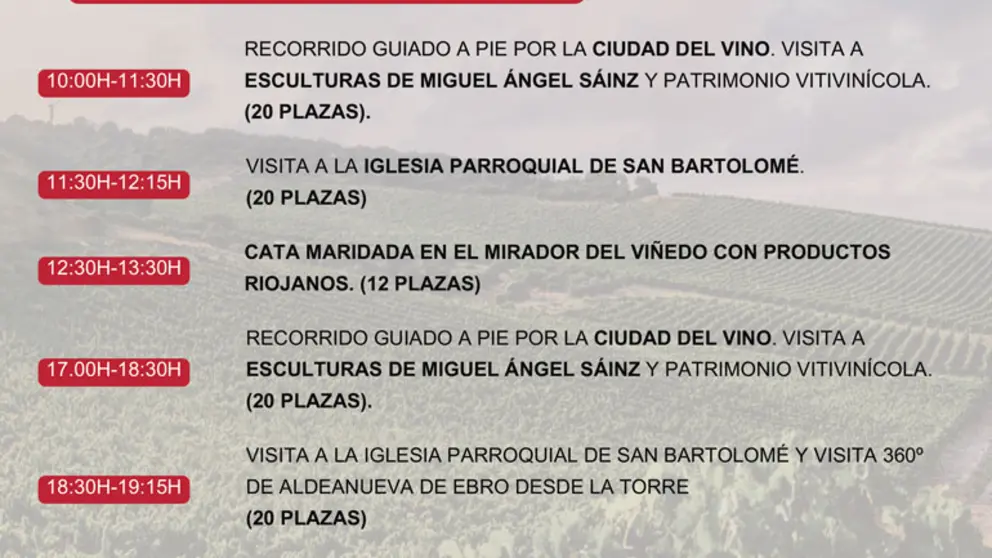 Descubre el Patrimonio Vitivin&iacute;cola de Aldeanueva de Ebro 2025