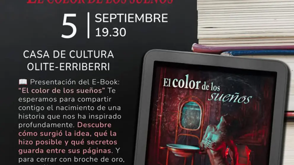 Presentaci&oacute;n en Olite del libro &lsquo;El color de los sue&ntilde;os&rsquo;
