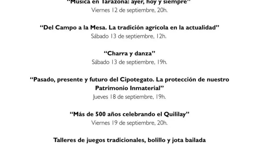 Jornadas Patrimonio Inmaterial Turiasonense en Tarazona 2025