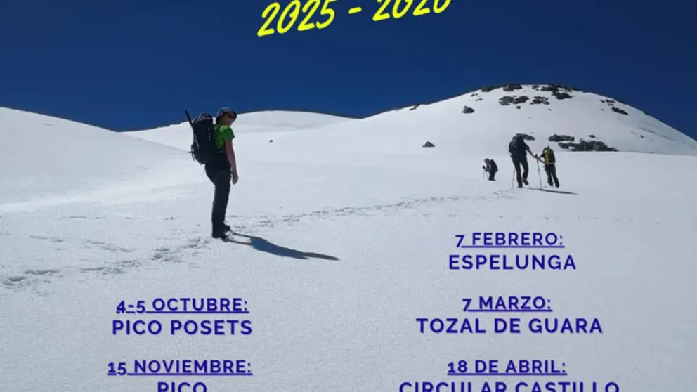 Salidas temporada 2025 2026 del Grupo de Monta&ntilde;a Muskaria de Tudela