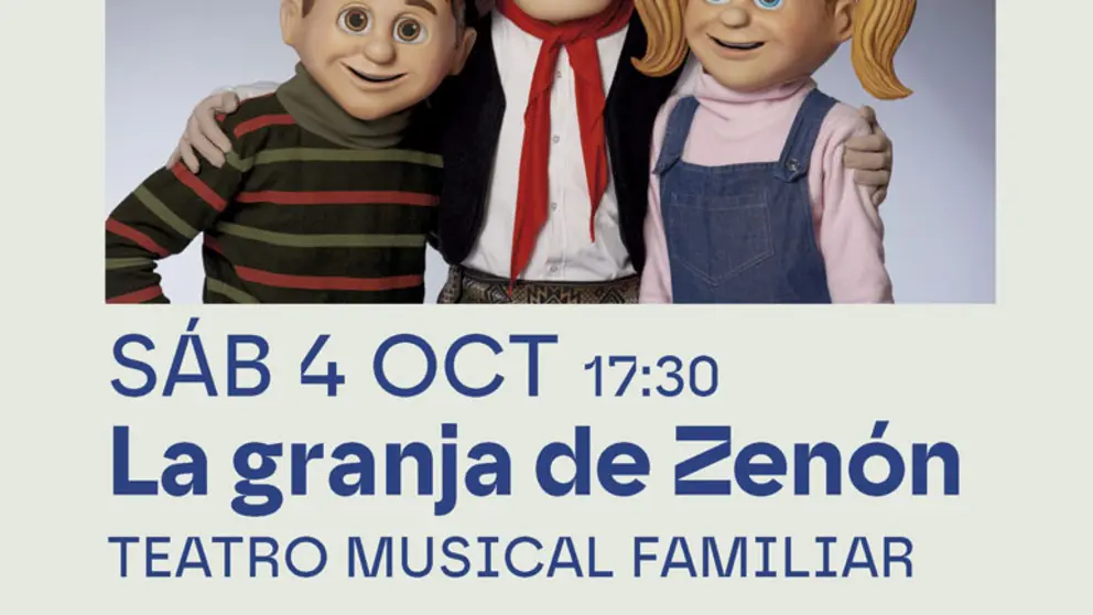 Teatro musical familiar en Tudela &lsquo;En busca del arco&iacute;ris&rsquo; de La granja de Zen&oacute;n