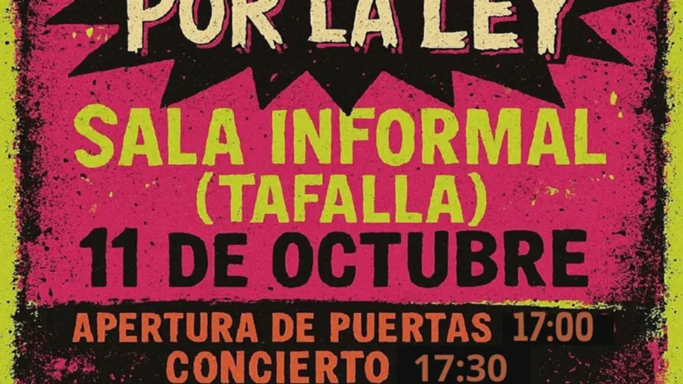 Concierto en Tafalla &lsquo;Gira 30 aniversario&rsquo; de Penadas por la Ley