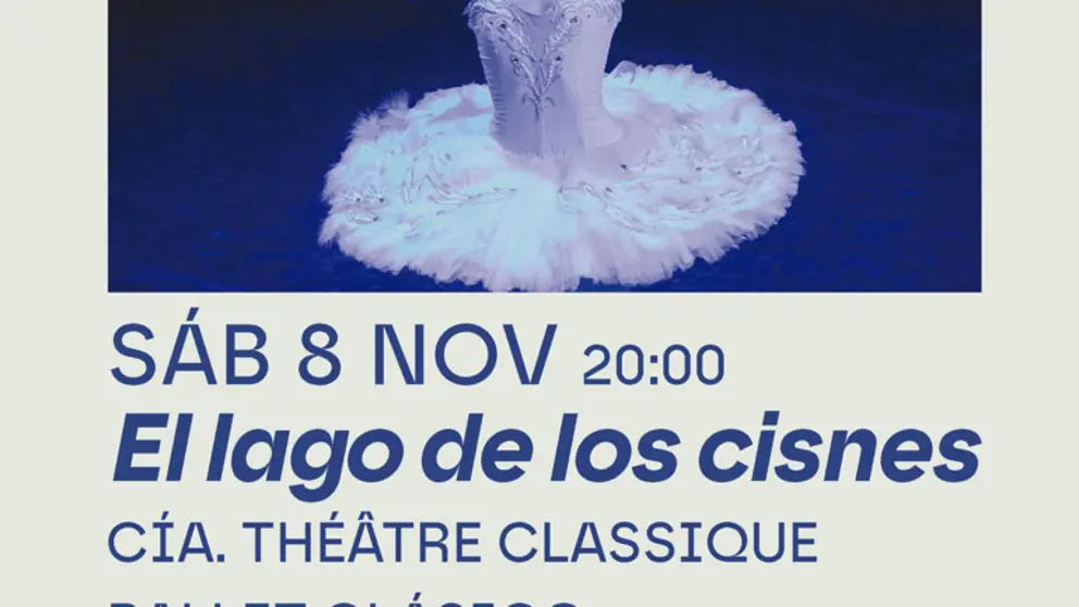Ballet cl&aacute;sico en Tudela &lsquo;El lago de los cisnes&rsquo;