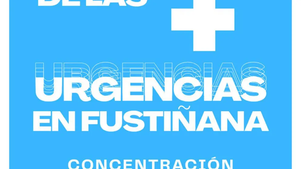 Concentraci&oacute;n en Fusti&ntilde;ana contra el cierre de las Urgencias