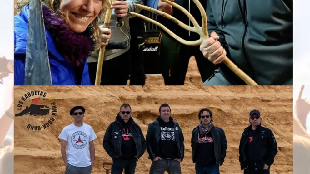 Concierto en Tafalla de Los Goma + Los Kaguetas