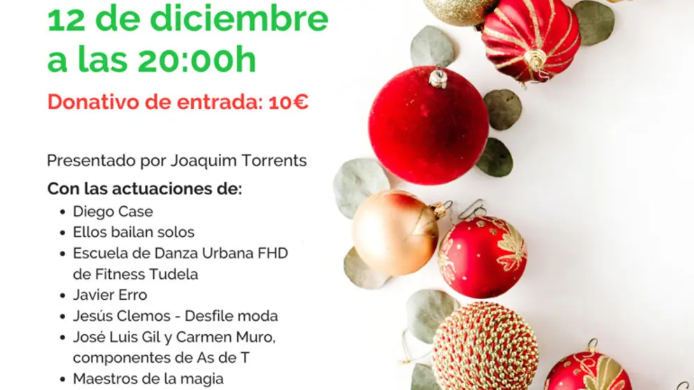 XIX Festival ben&eacute;fico de Navidad contra el c&aacute;ncer en Tudela 2025
