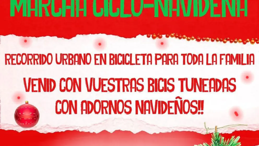Marcha Ciclo-Navide&ntilde;a de Recicleta en Tudela 2025