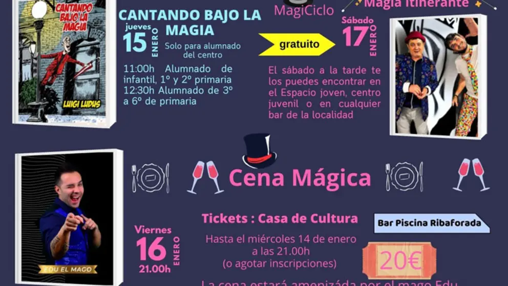 VII Ciclo de Magia EnMagiet&eacute; en Ribaforada 2026