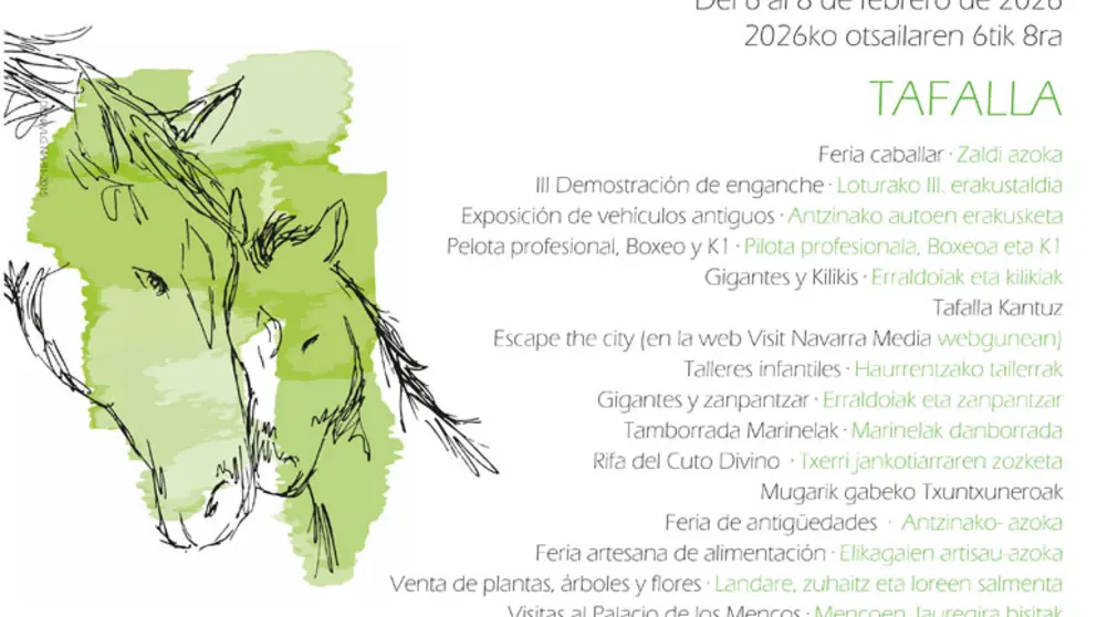 Ferias de Febrero en Tafalla 2026