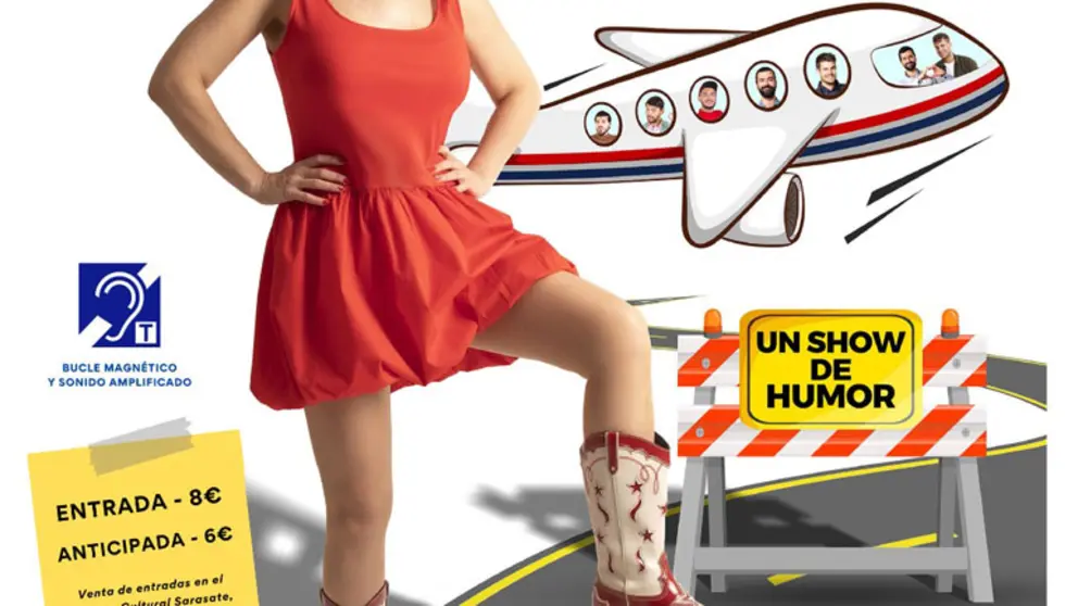 Humor en Castej&oacute;n &lsquo;Gilipollas por el mundo&rsquo; con Carolina Noriega