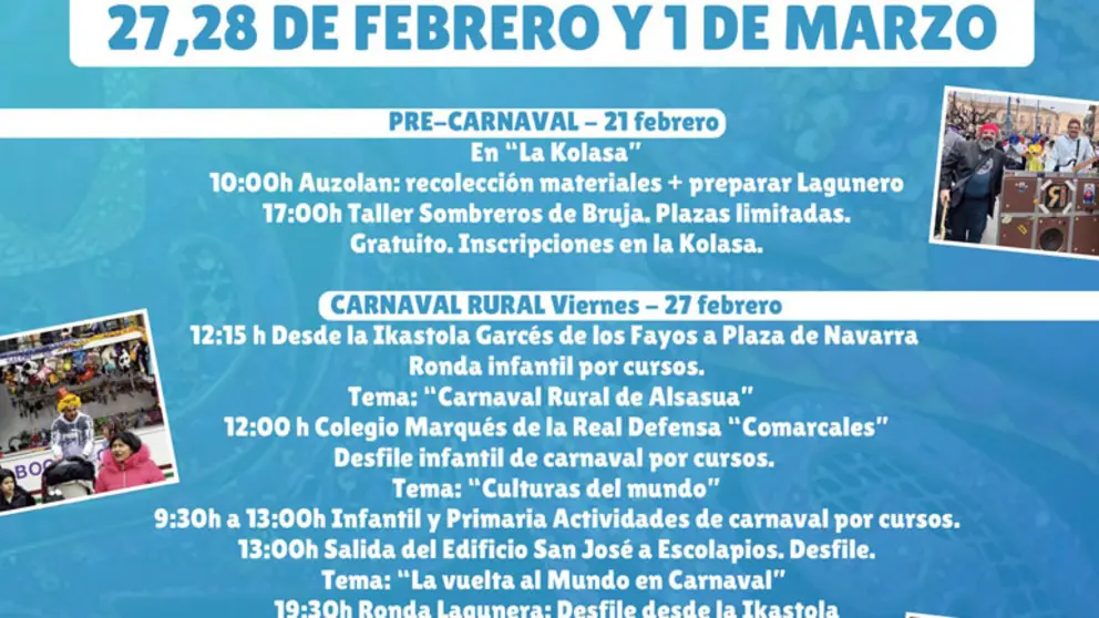 Carnaval en Tafalla 2026
