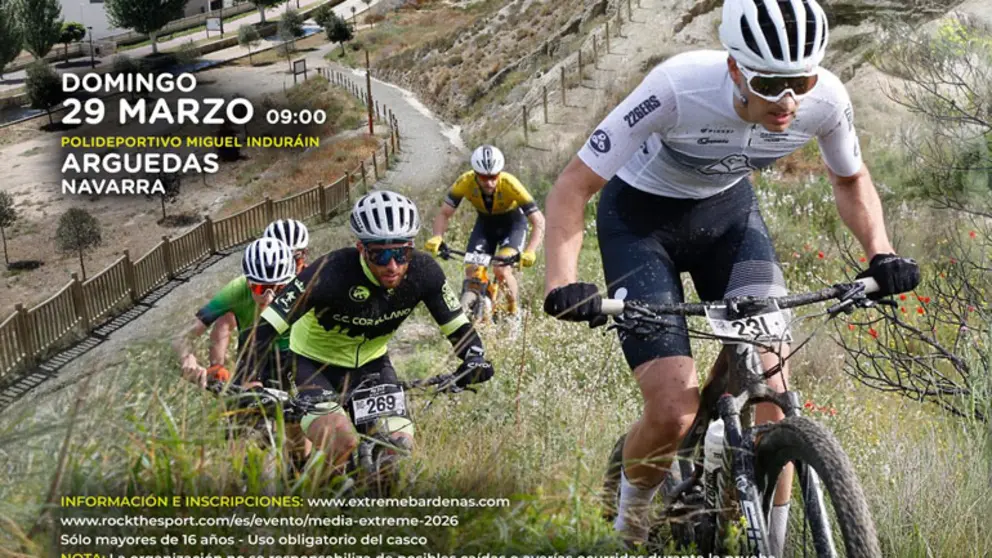 Carrera BTT Media Extreme Arguedas 2026