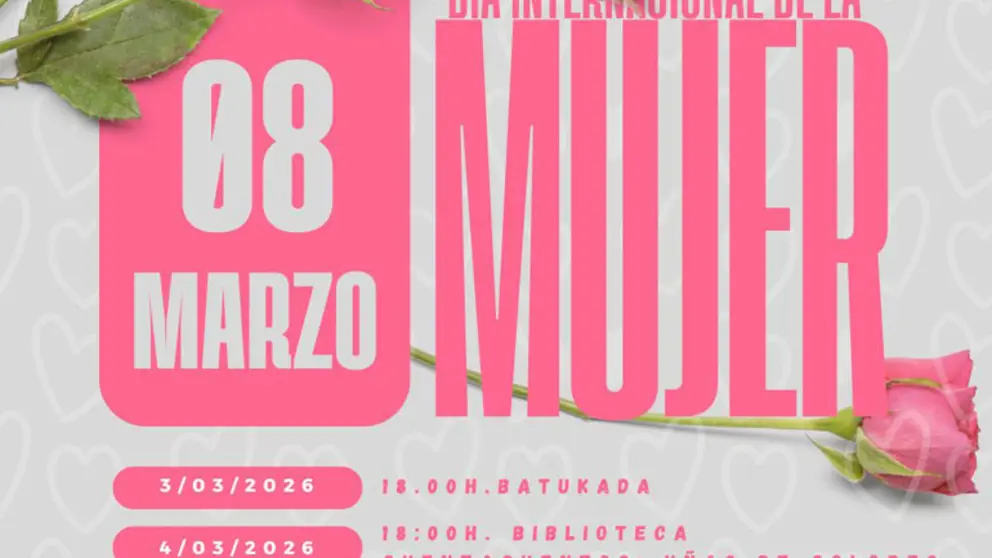D&iacute;a Internacional de la Mujer 8M en Marcilla 2026