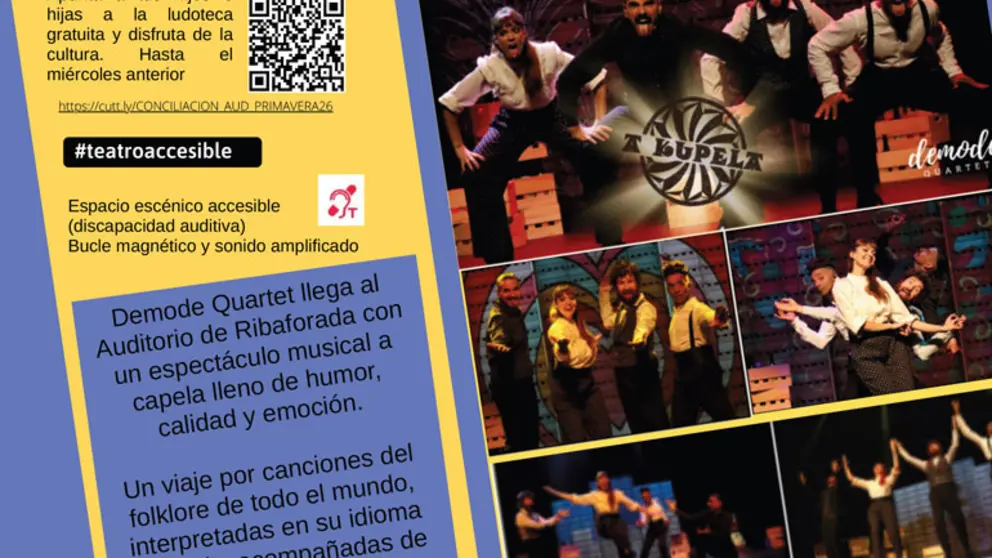 Concierto en Ribaforada &lsquo;A Kupela&rsquo; de Demode Quartet