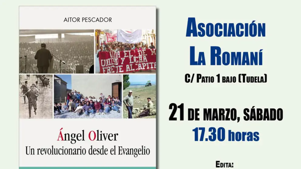 Presentaci&oacute;n en Tudela del libro &lsquo;In memoriam de &Aacute;ngel Oliver&rsquo; de Aitor Pescador