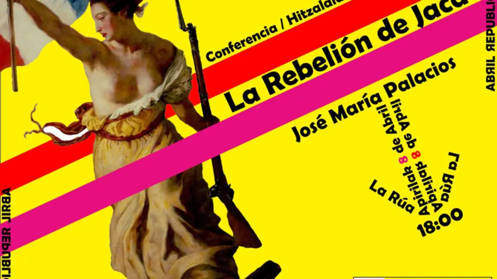 Conferencia en Tudela &lsquo;La rebeli&oacute;n de Jaca&rsquo; con Jos&eacute; Mar&iacute;a Palacios