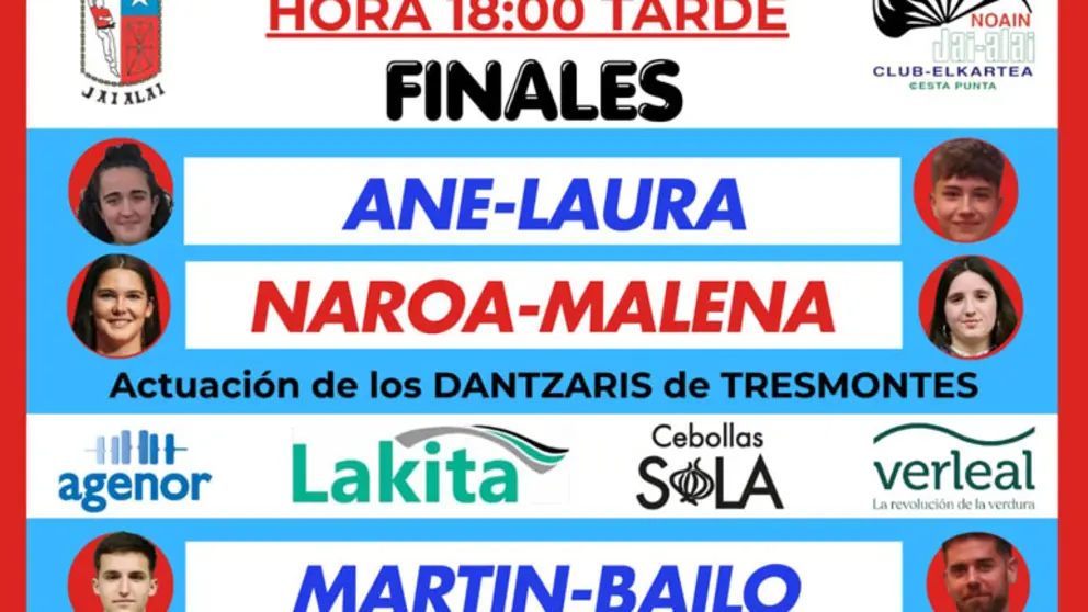 Finales de Cesta Punta en Cabanillas de la Navarra Master Series 2026