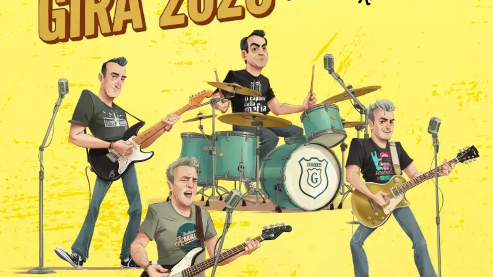 Concierto en Pamplona &lsquo;Los mejores a&ntilde;os de nuestra vida 2026&rsquo; de Hombres G
