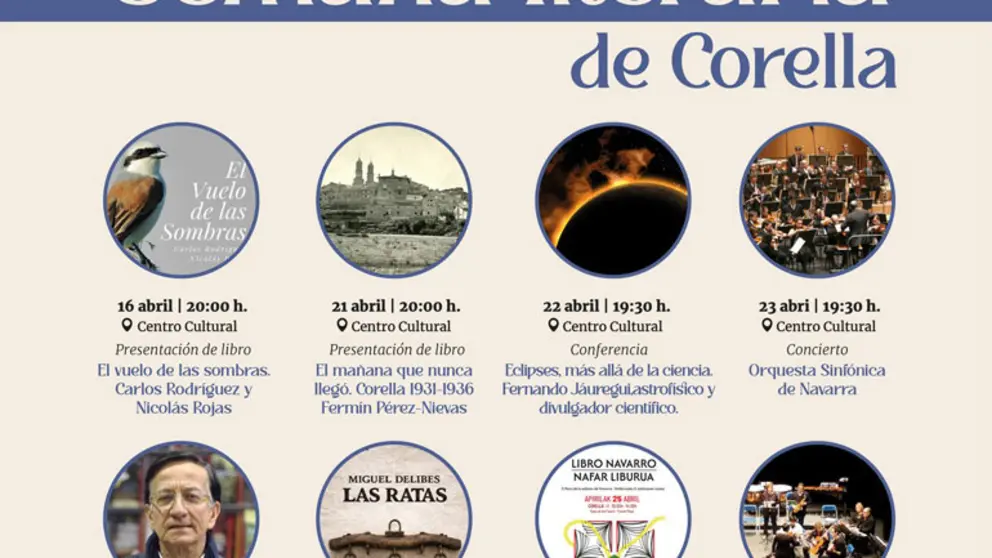 I Semana Literaria de Corella 2026
