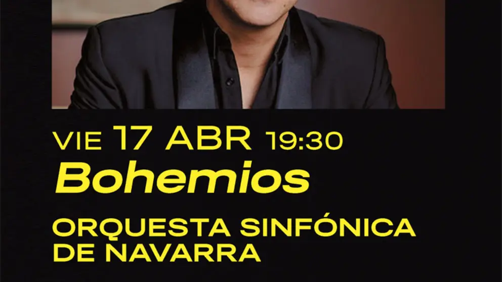 Concierto en Tudela &lsquo;Bohemios&rsquo; de la Orquesta Sinf&oacute;nica de Navarra