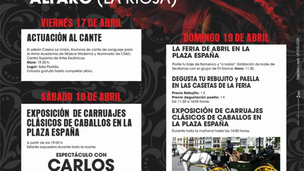 VI Jornadas Flamencas de Alfaro 2026