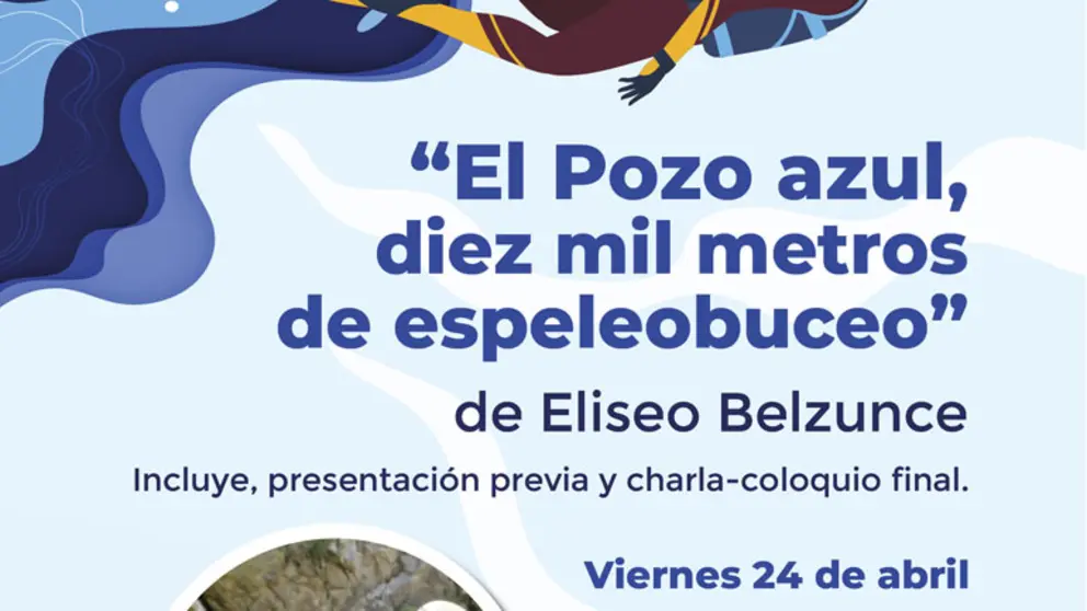 Documental en Murchante &lsquo;El pozo azul, diez mil metros de espeleobuceo&rsquo;