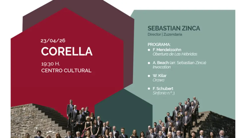 Concierto en Corella de la Orquesta Sinf&oacute;nica de Navarra