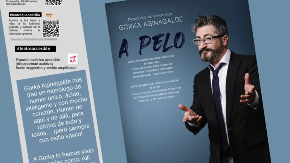 Mon&oacute;logo en Ribaforada &lsquo;A pelo&rsquo; de Gorka Aginagalde