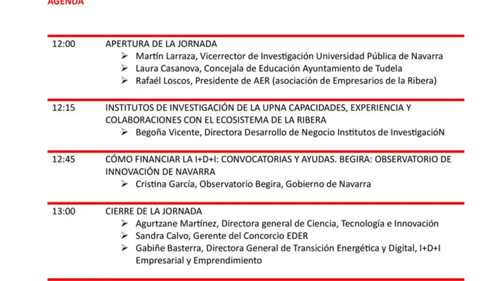 Jornada en Tudela &lsquo;Ecosistema UPNA &ndash; Empresa Ribera&rsquo;